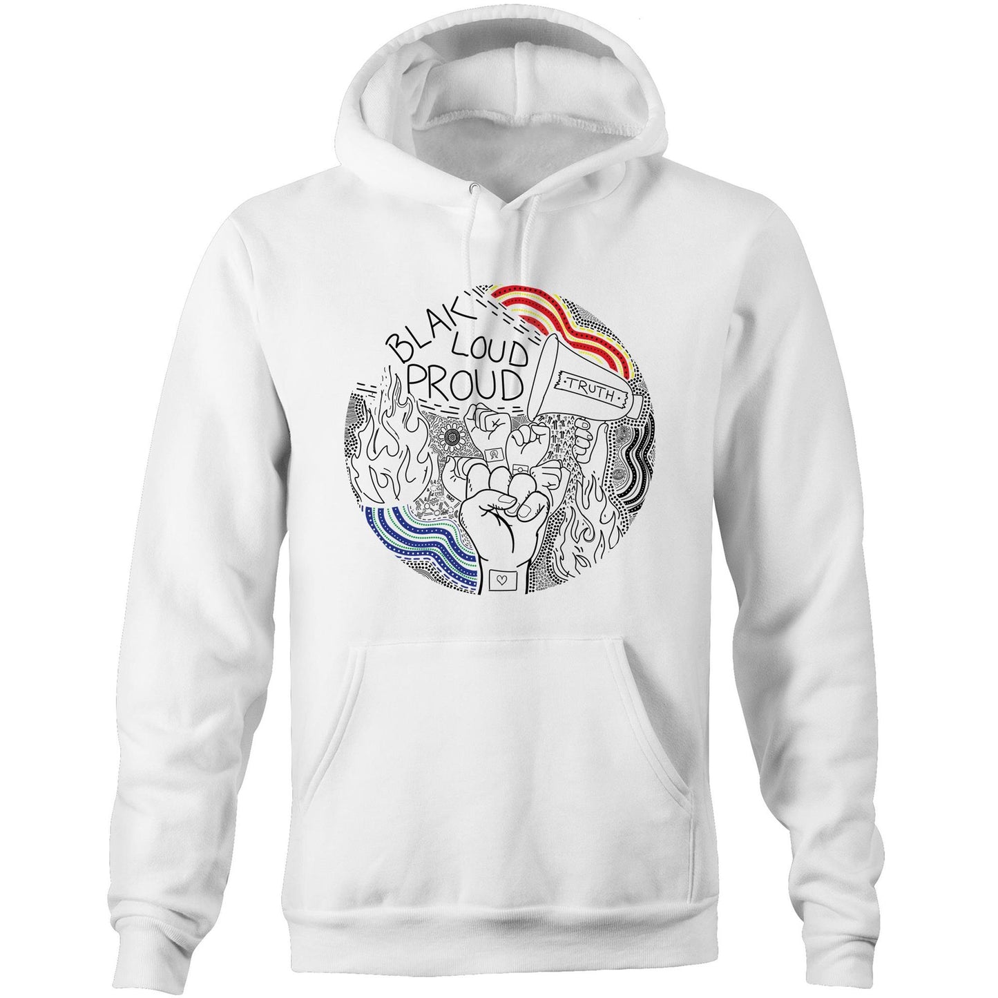 NAIDOC Week 2024 Aboriginal Design Hoodie Jumper