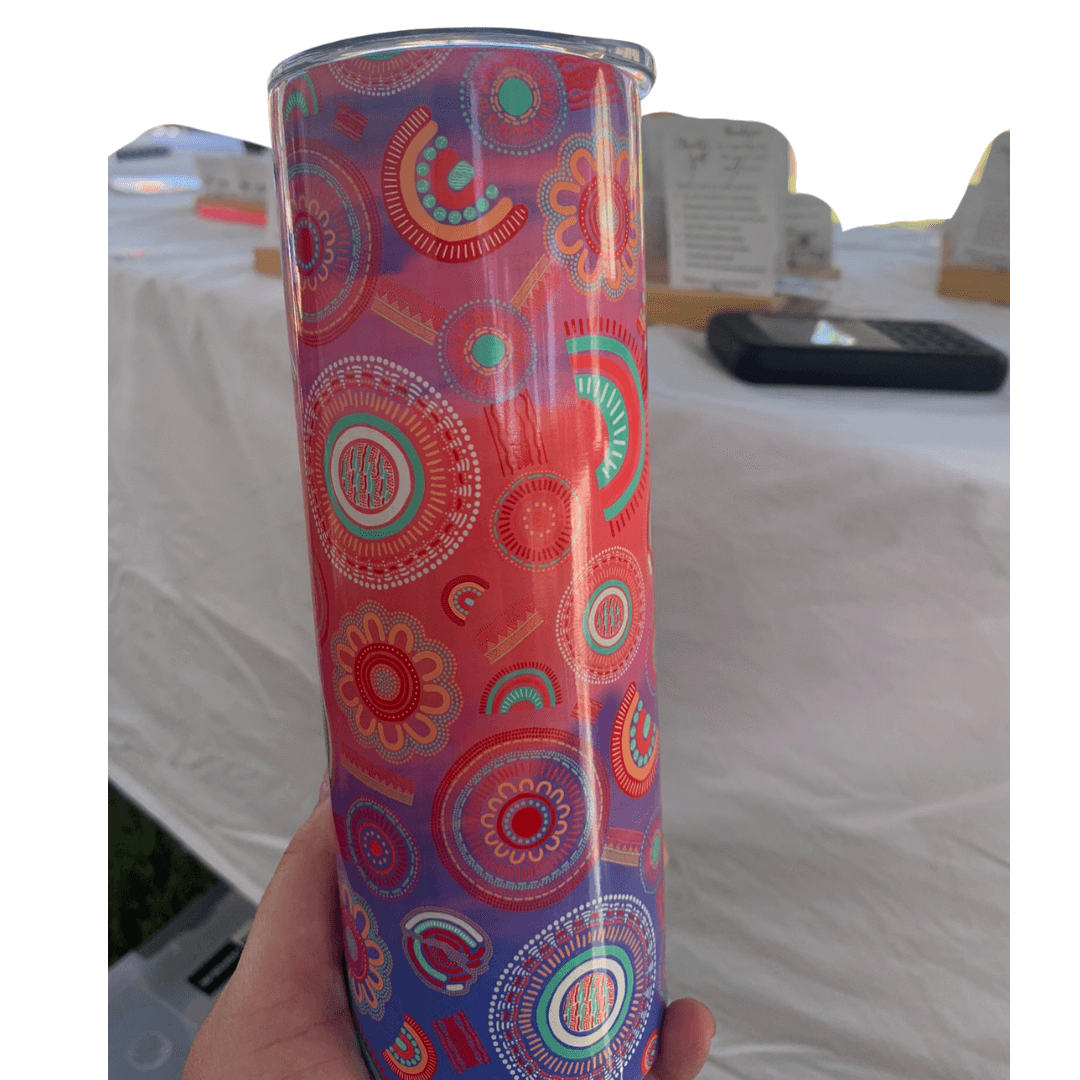 Growth Aboriginal Design Insulated Tumbler 20oz