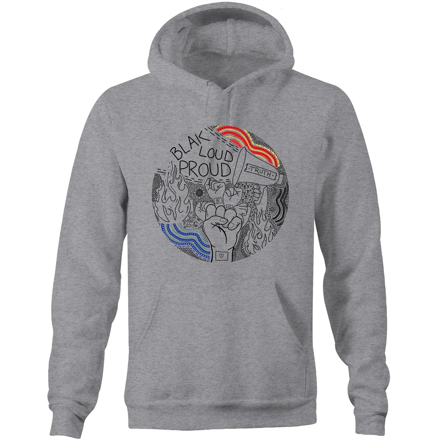 NAIDOC Week 2024 Aboriginal Design Hoodie Jumper