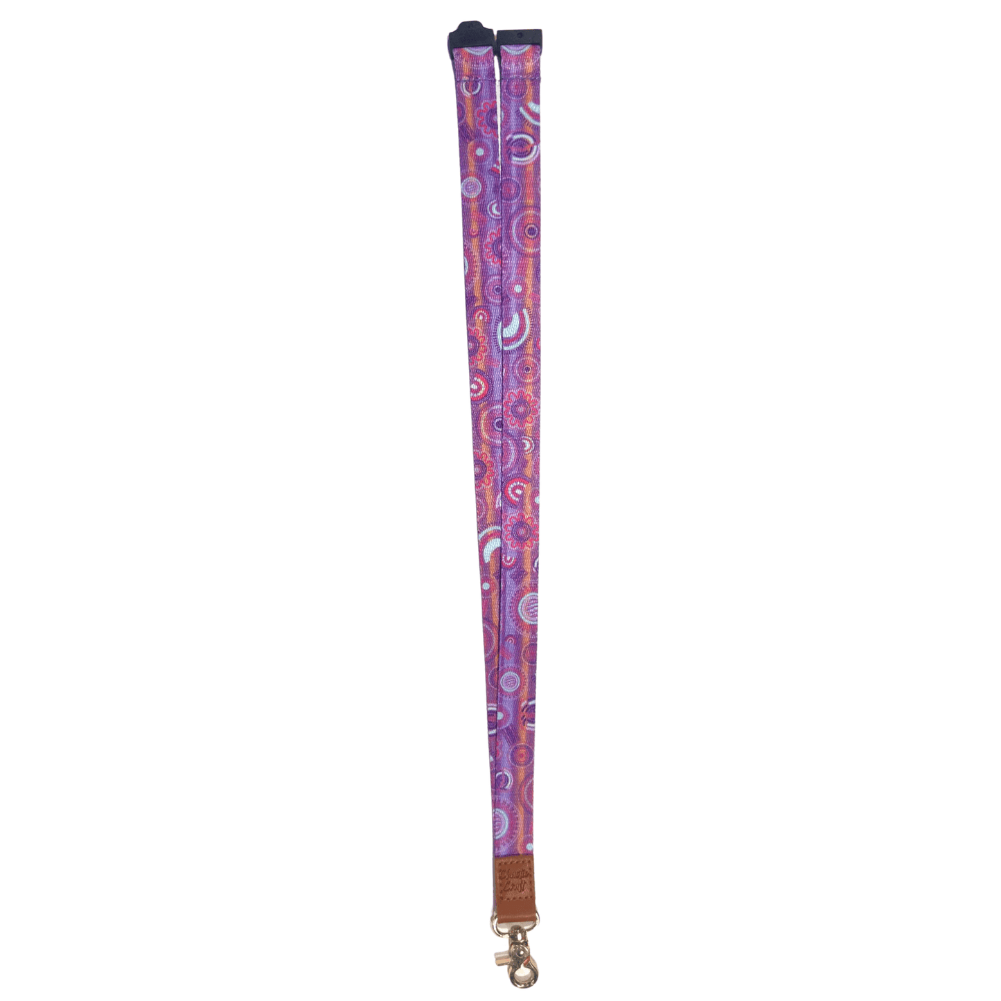 'Growth' Pink/Purple Colourway Aboriginal Design Lanyard