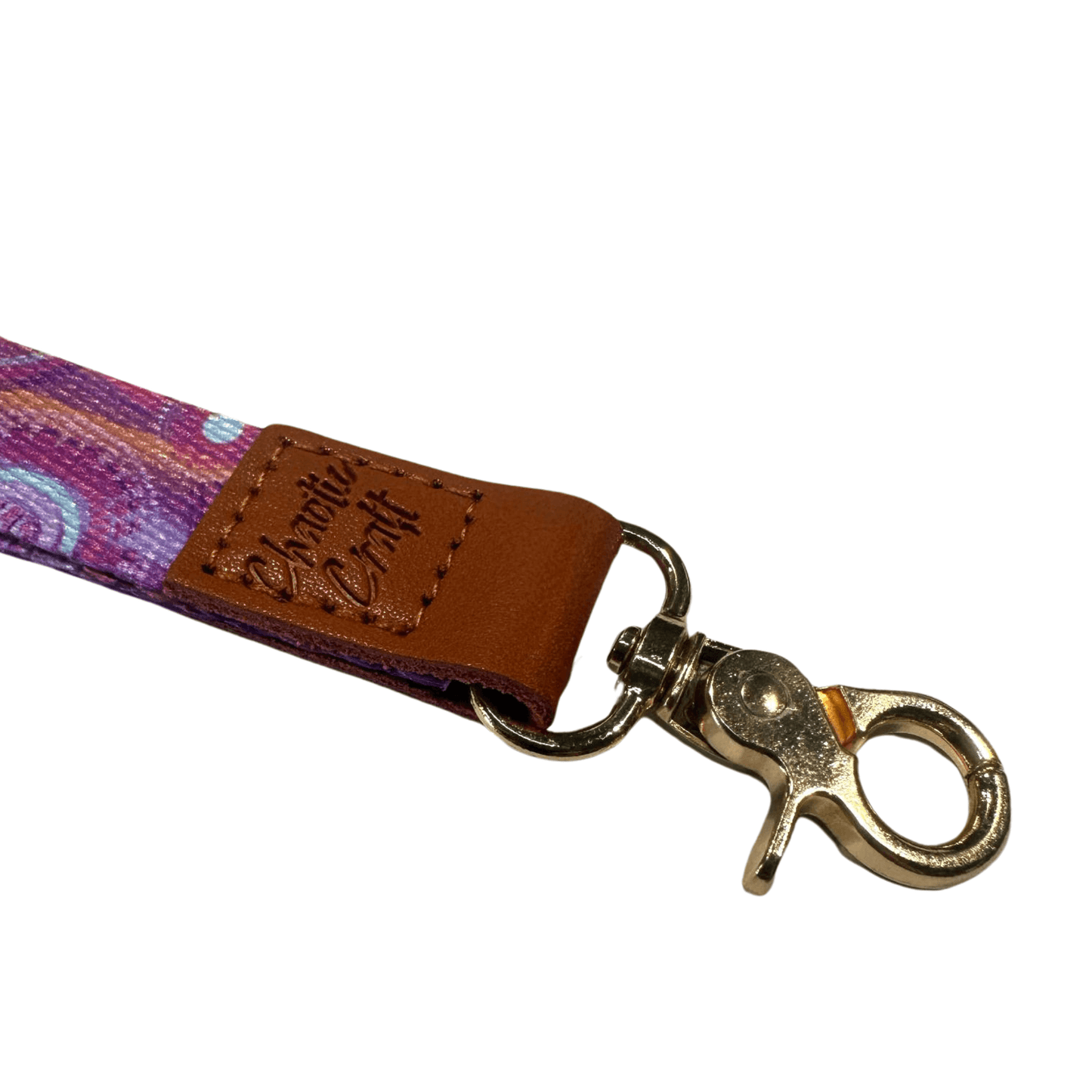 'Growth' Pink/Purple Colourway Aboriginal Design Lanyard