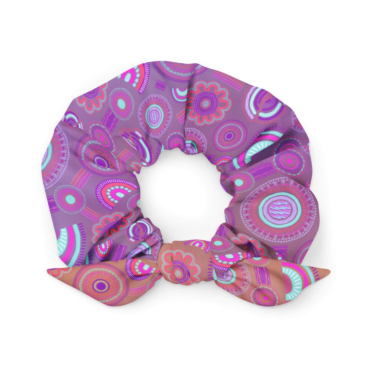 Growth Aboriginal Design Recycled Scrunchie