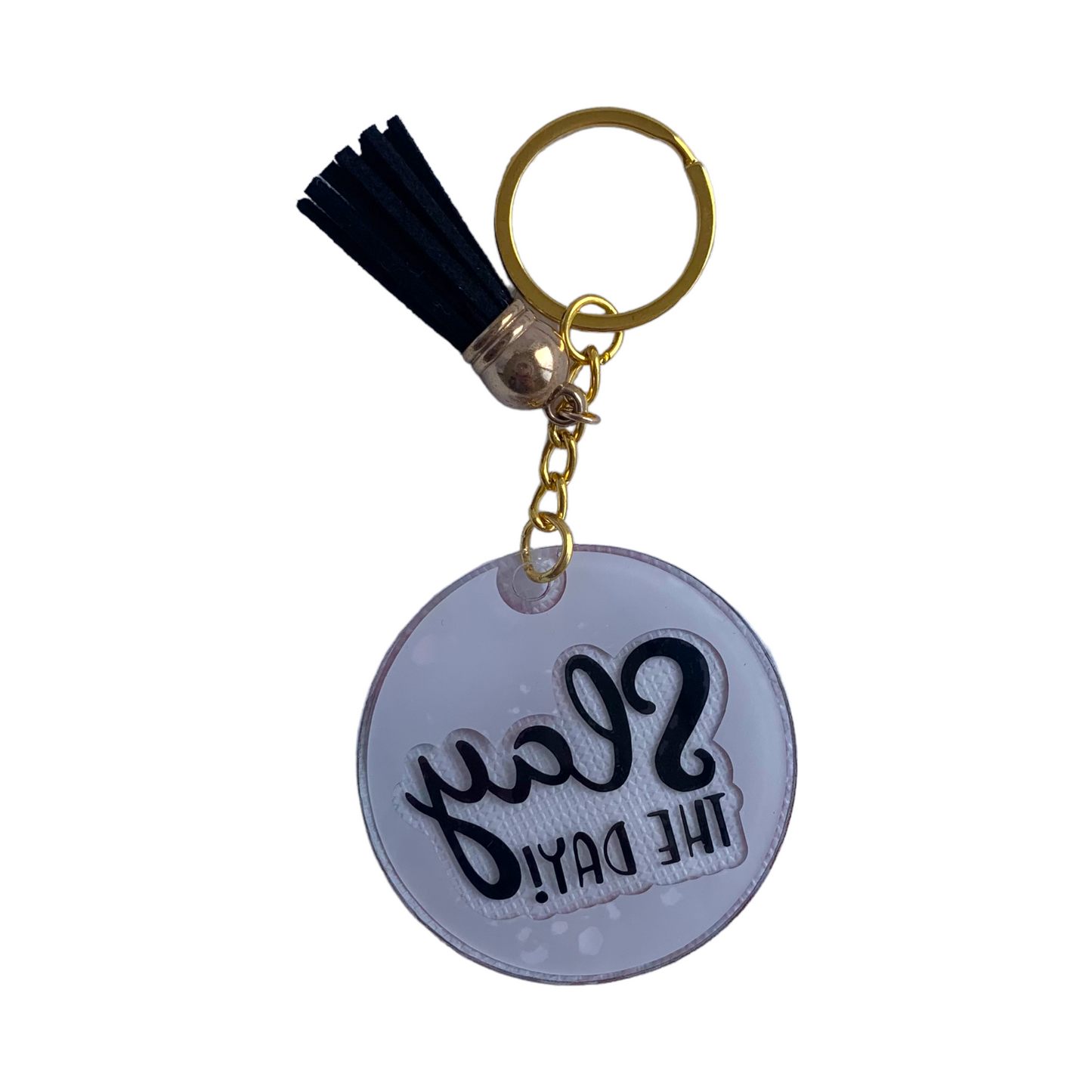 Slay the Day! Pink/Blue Keyring