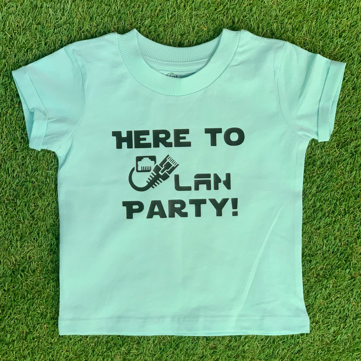Here to LAN Party Kid/Baby Outfit