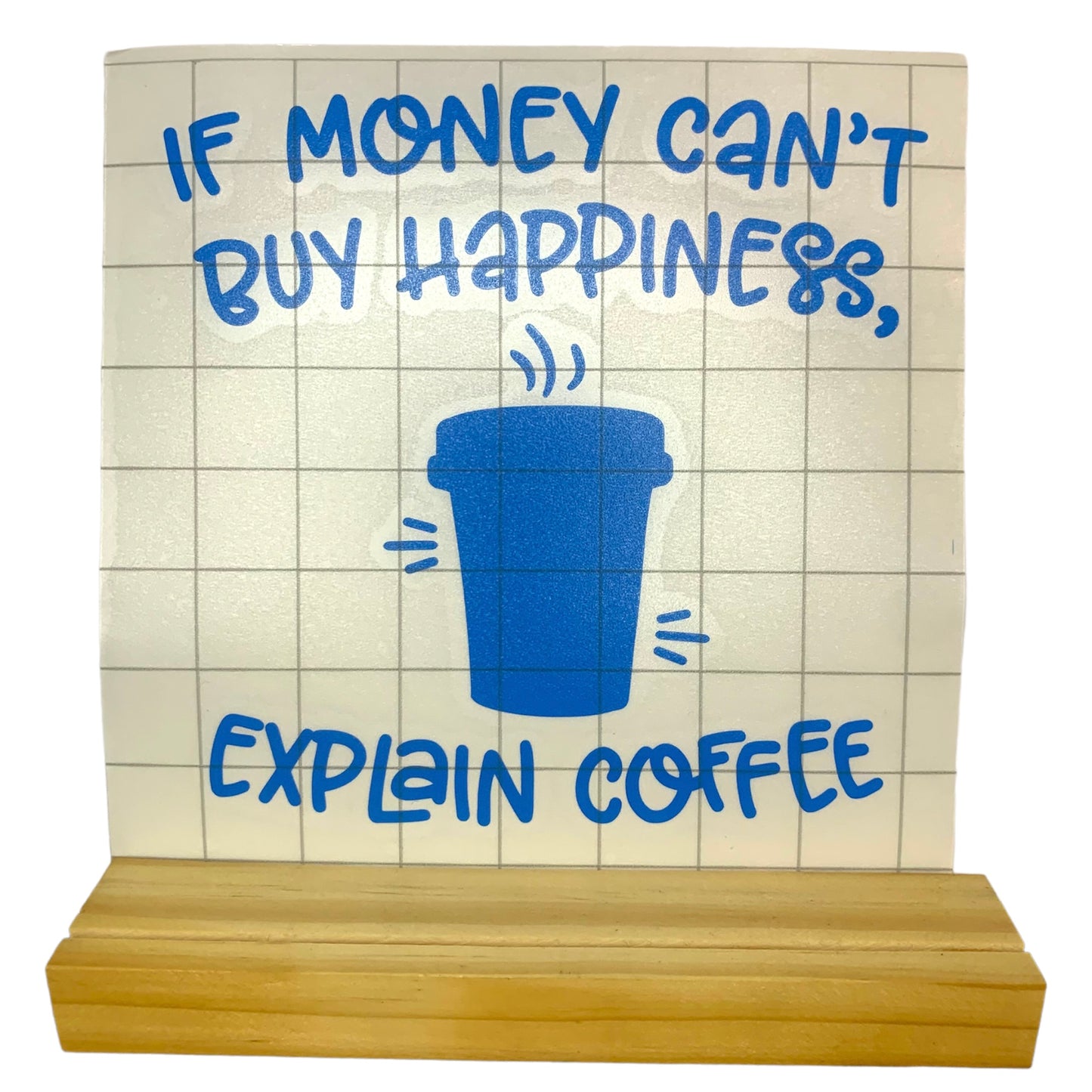 Coffee is Happiness decal