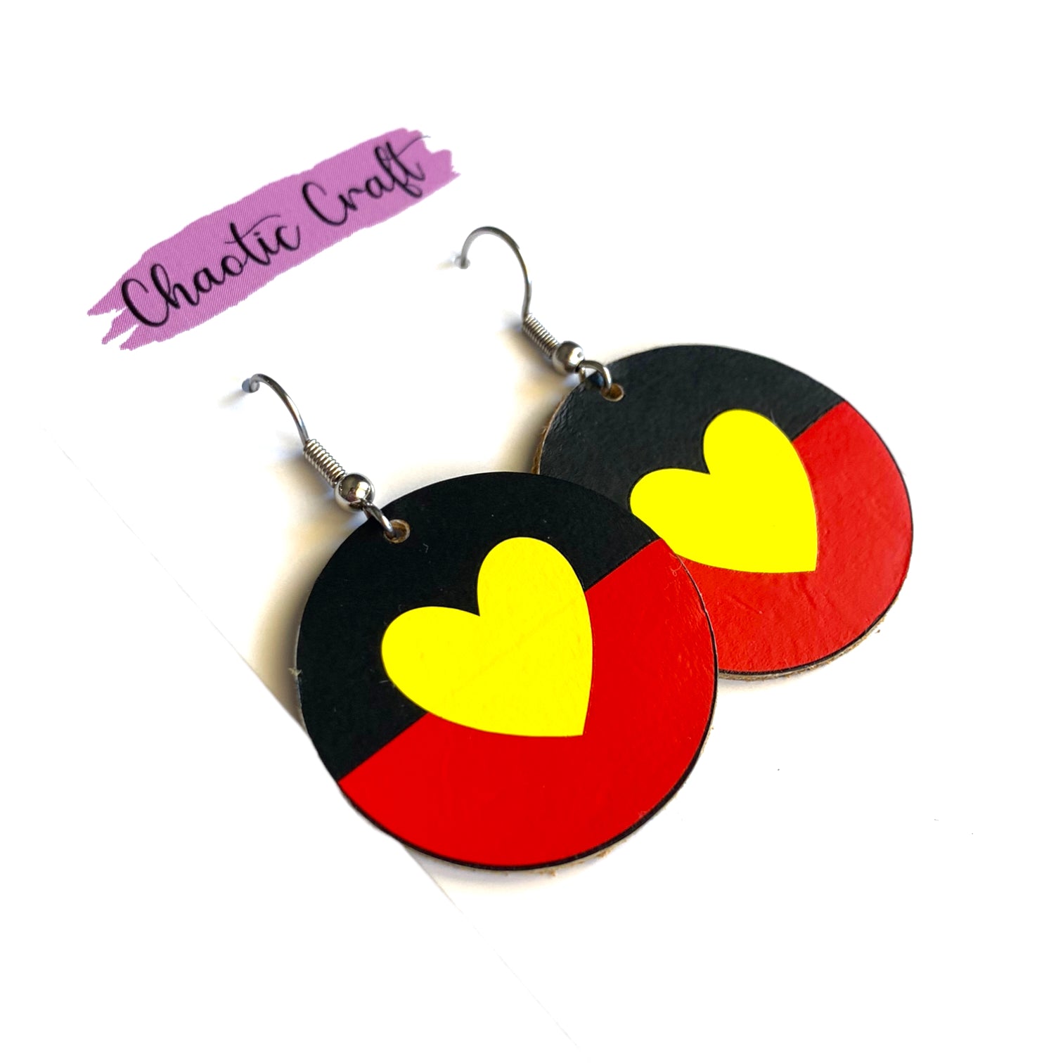 Aboriginal clearance flag earrings