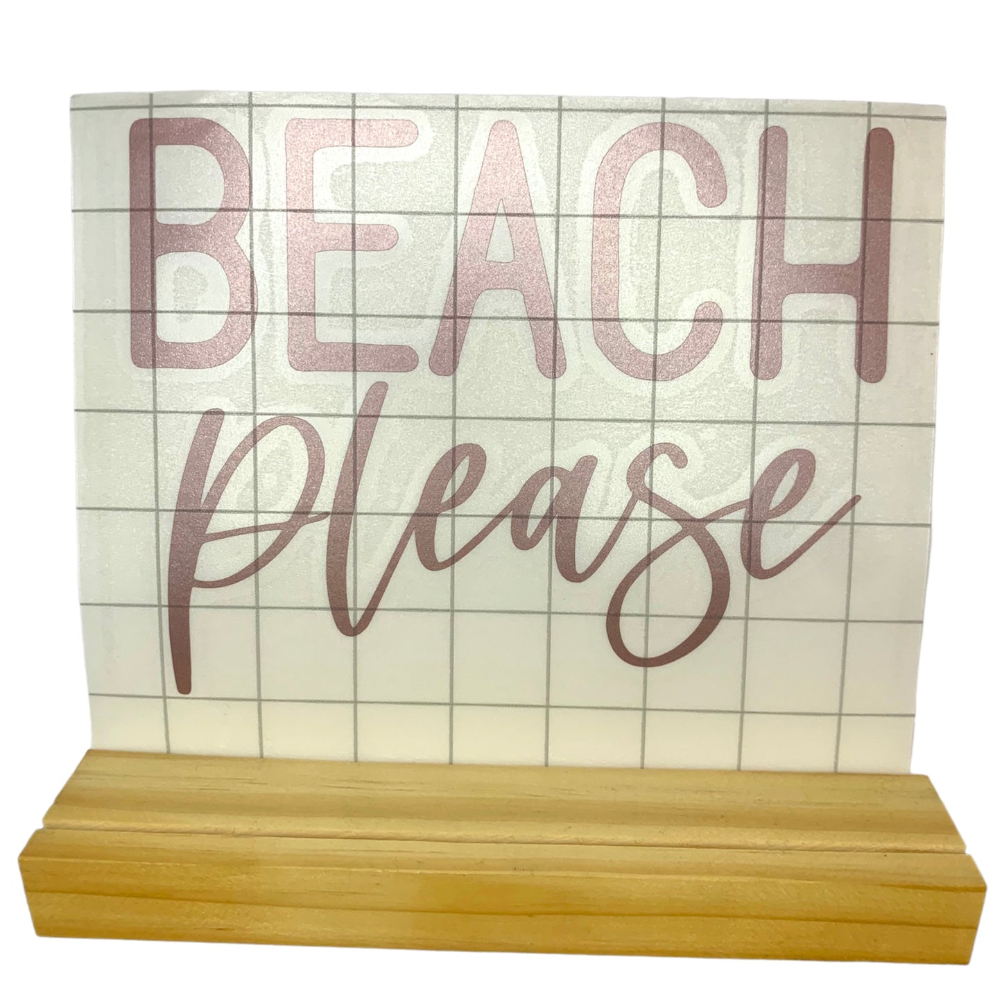 Beach Please decal